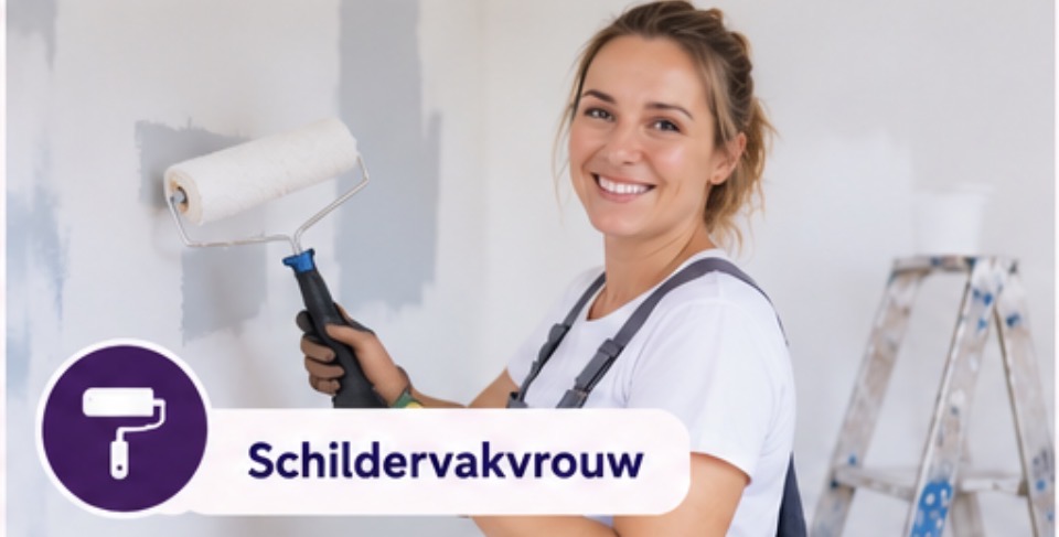 Schildervakvrouw