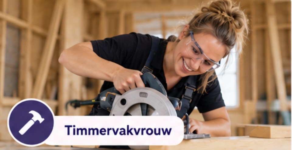 Timmervakvrouw